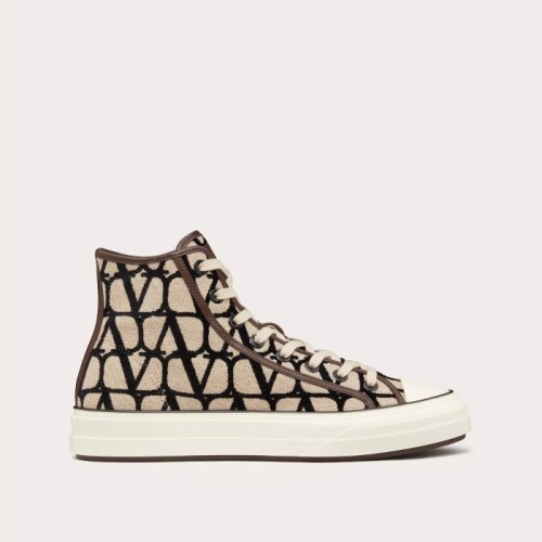 [Valentino] 발렌티노 투알 아이코노그래피 토탈루프 하이탑 스니커즈 2Y0S0H01RWC_6ZN