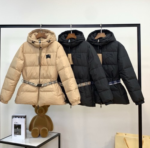 버버리 양면패딩