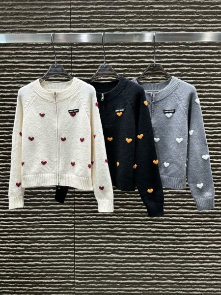 미우미우 니트집업