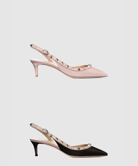 [VALENTINO-발렌티노]락스터드 페이던트 슬링백