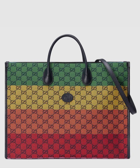 [GUCCI-구찌]GG 멀티컬러 라지 토트백 659980