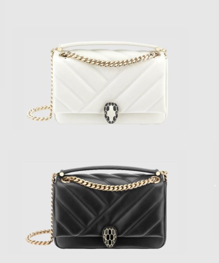 [BULGARI-불가리]세르펜티 카보숑 숄더백 287987