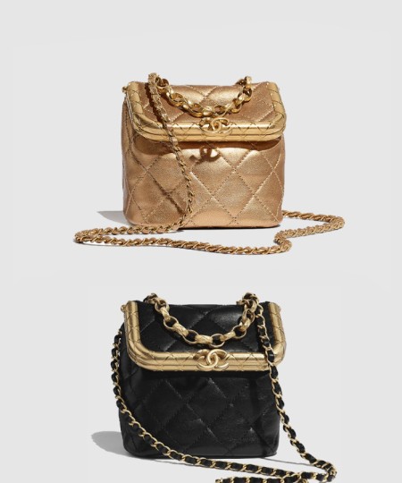 [CHANEL-샤넬]키스락백 스몰 AS1885