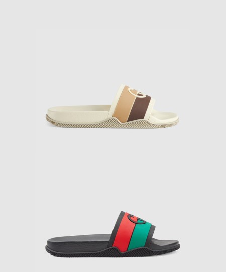 [GUCCI-구찌]인터로킹 G 슬리퍼 655265