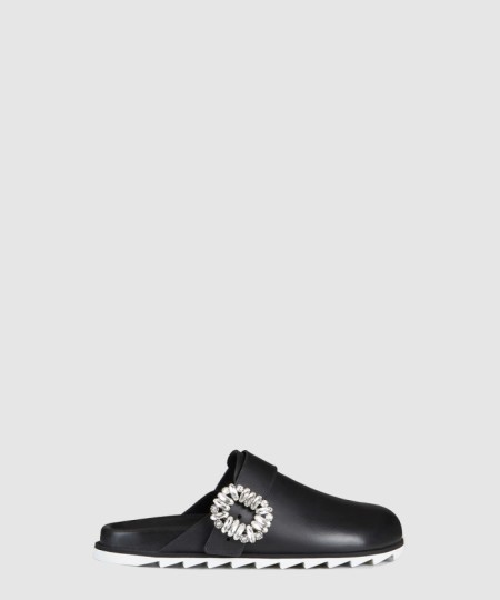 [ROGER VIVIER-로저비비에]스트라스 클로즈드 토 뮬 6253