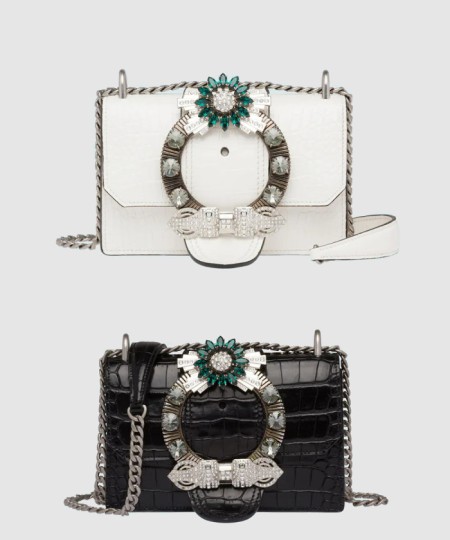 [MIUMIU-미우미우]레이디 크로커 숄더백 5BD084