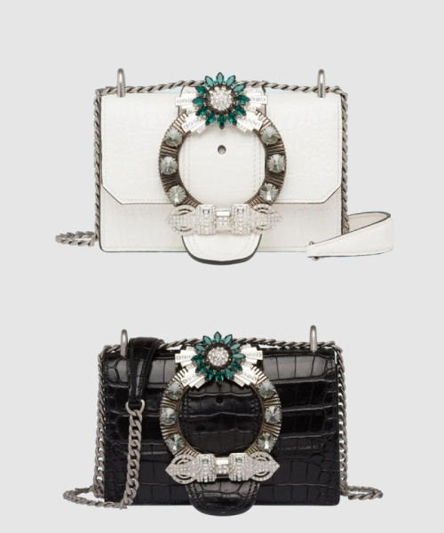 [MIUMIU-미우미우]레이디 크로커 숄더백 5BD084