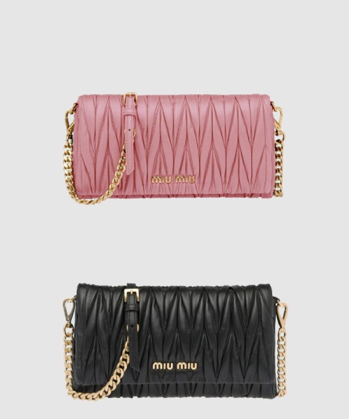 [MIUMIU-미우미우]마테라쎄 미니백 5BH080