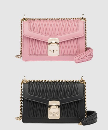 [MIUMIU-미우미우]컨피덴셜 마테라쎄 숄더백 5BD083