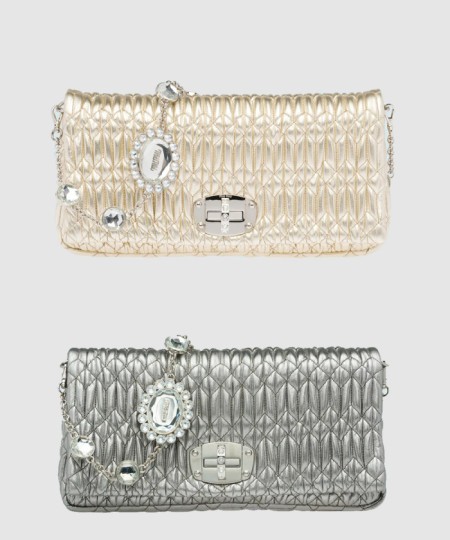 [MIUMIU-미우미우]아이코닉 크리스탈 숄더백 5BD233