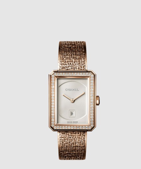 [CHANEL-샤넬]보이프렌드 트위드 34.6 H5315