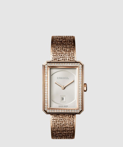 [CHANEL-샤넬]보이프렌드 트위드 34.6 H5315