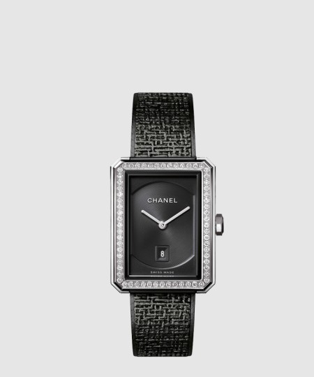 [CHANEL-샤넬]보이프렌드 트위드 34.6 H5318