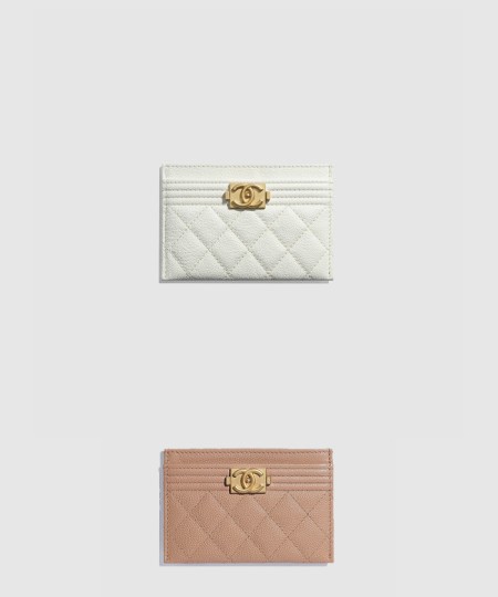 [CHANEL-샤넬]보이 카드지갑 인기색상 A84431