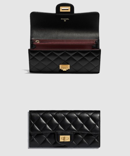 [CHANEL-샤넬]2.55 클래식 장지갑 A80829