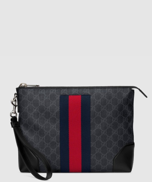 [GUCCI-구찌]GG 수프림 클러치 523603