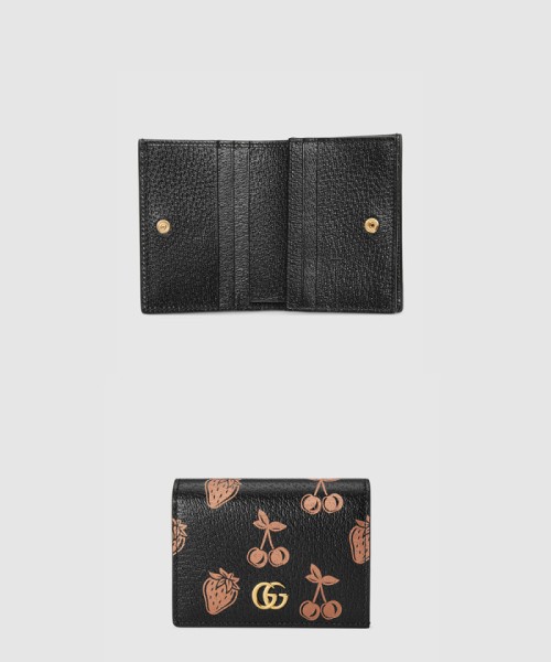 [GUCCI-구찌]GG 마몽 발렌타인데이 카드지갑 456126