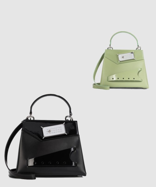 [MARGIELA-마르지엘라]스내치드 탑핸들백 스몰