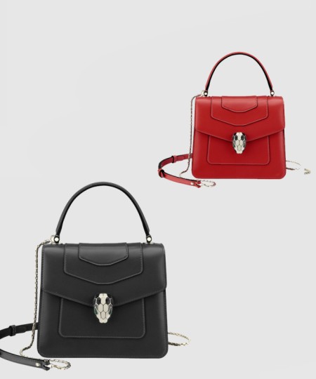 [BULGARI-불가리]세르펜티 포에버 탑핸들백 284537