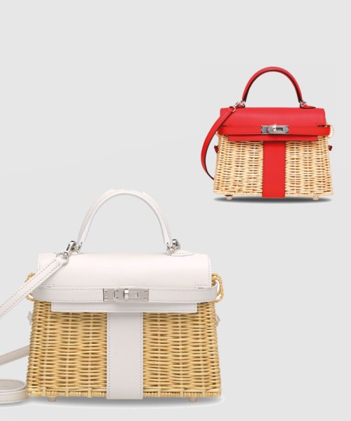 [HERMES-에르메스]켈리백 피크닉