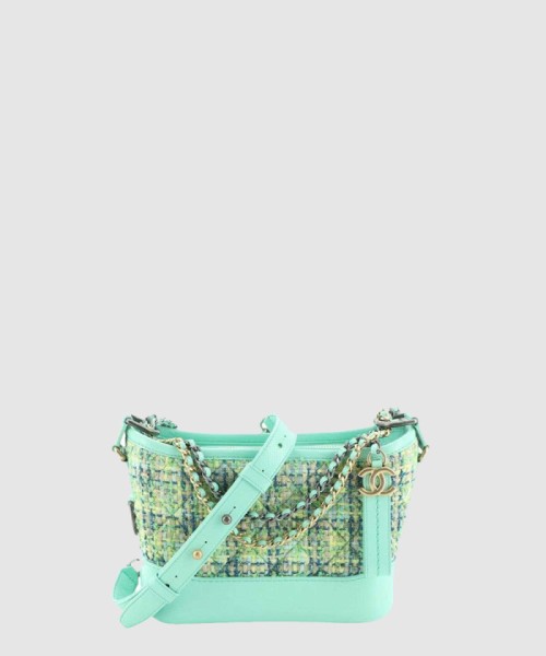 [CHANEL-샤넬]트위드 가브리엘 호보백 스몰 A91810