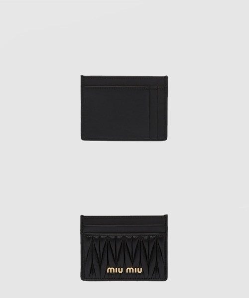 [MIUMIU-미우미우]나파 카드지갑 5MC076