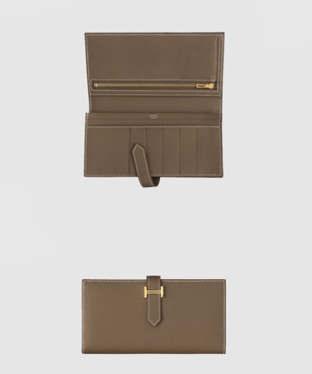 [HERMES-에르메스]베안 장지갑 토고