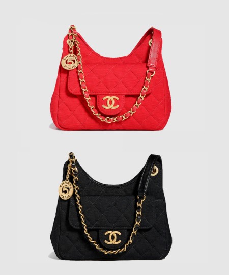 [CHANEL-샤넬]스몰 호보백 AS3710