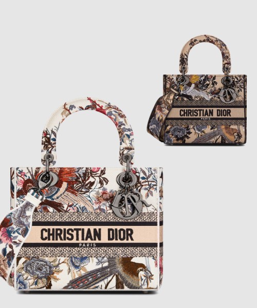 [DIOR-디올]레이디백 디라이트 미듐 M0565