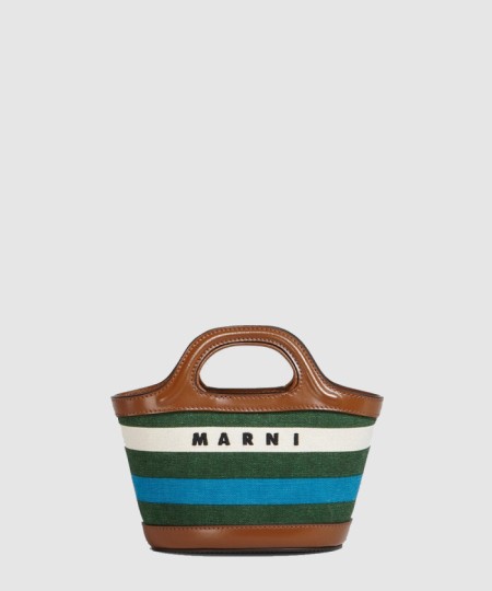 [MARNI-마르니]트로피칼리아 캔버스백 마이크로