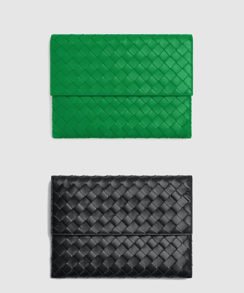 [BOTTEGA-보테가베네타]플랩 파우치 667138