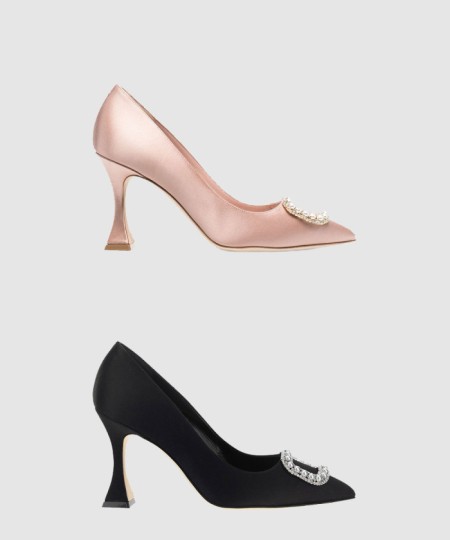 [M.BLAHNIK-마놀로블라닉]파베타 90 새틴 펌프스