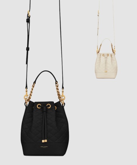 [SAINT LAURENT-생로랑]엠마누엘 버킷백 697640