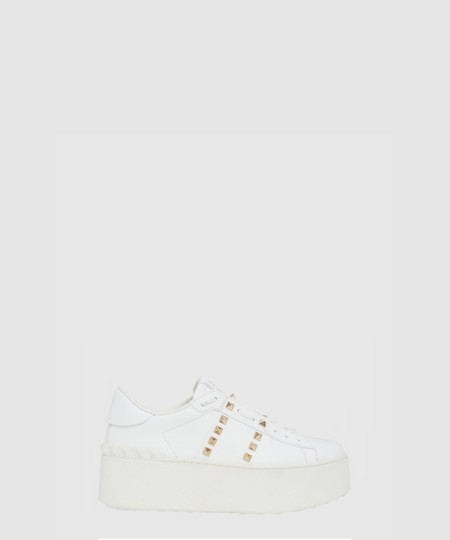 [VALENTINO-발렌티노]플랫폼 락스터드 언타이틀 스니커즈