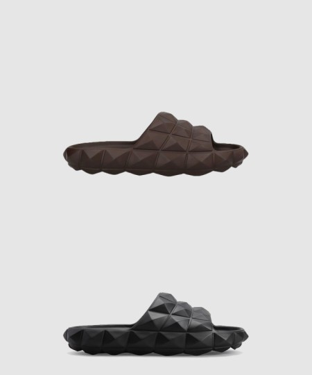 [VALENTINO-발렌티노]토널 맥시 스터드 슬라이드