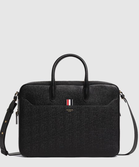 [THOM BROWNE-톰브라운]비즈니스 페블 토트백 MAG064