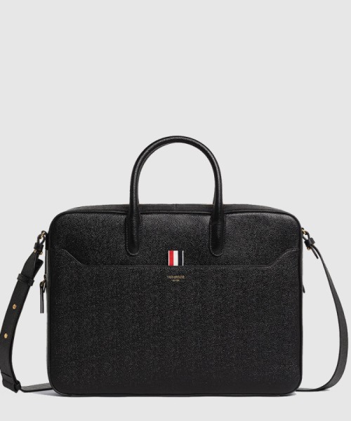 [THOM BROWNE-톰브라운]비즈니스 페블 토트백 MAG064