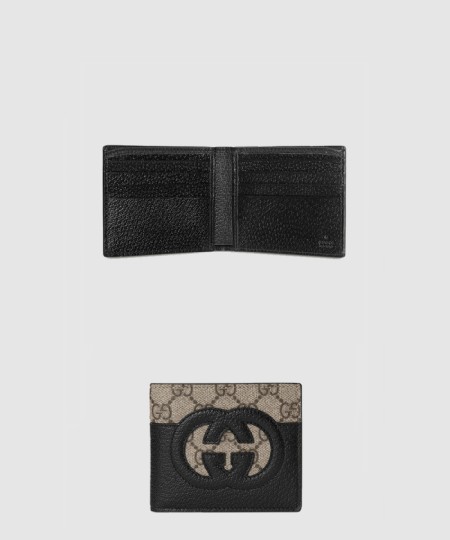 [GUCCI-구찌]컷아웃 인터로킹 G 반지갑 701420