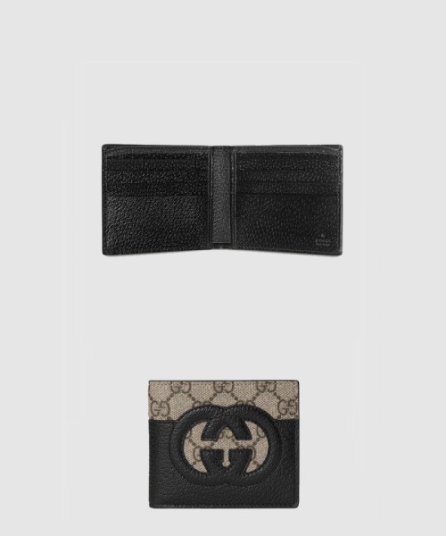 [GUCCI-구찌]컷아웃 인터로킹 G 반지갑 701420
