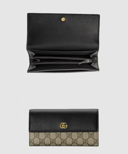 [GUCCI-구찌]GG 마몽 레더 장지갑 456116