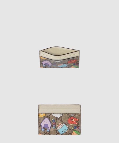 [GUCCI-구찌]애니멀 프린트 카드지갑 736778