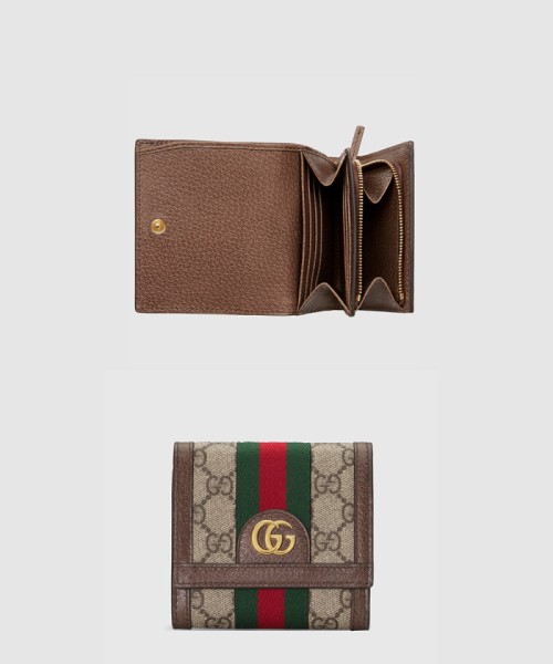 [GUCCI-구찌]오피디아 GG 카드지갑 598662