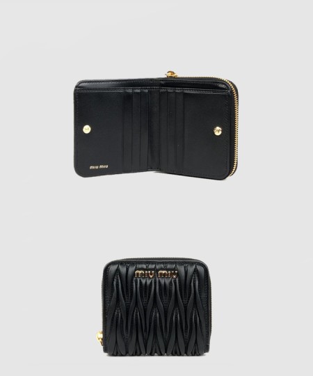 [MIUMIU-미우미우]집어라운드 코인 반지갑 5ML522