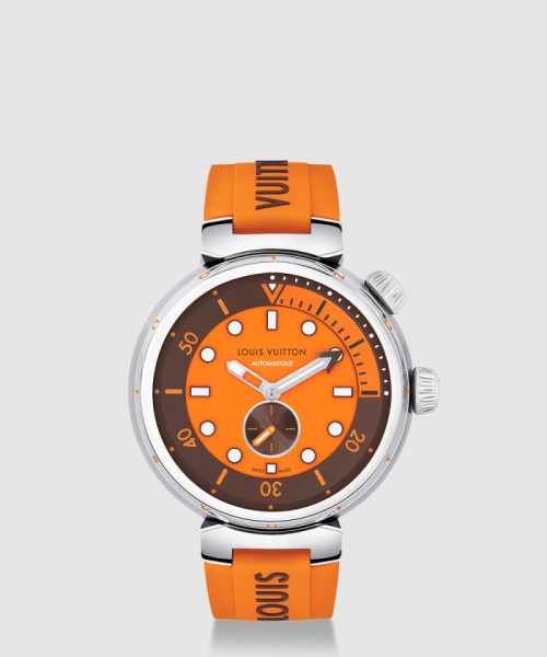 [LOUIS VUITTON-루이비통]땅부르 스트리트 다이버 워치 44 QA172A