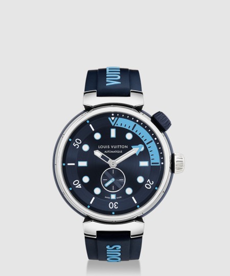 [LOUIS VUITTON-루이비통]땅부르 스트리트 다이버 워치 44 QA121A