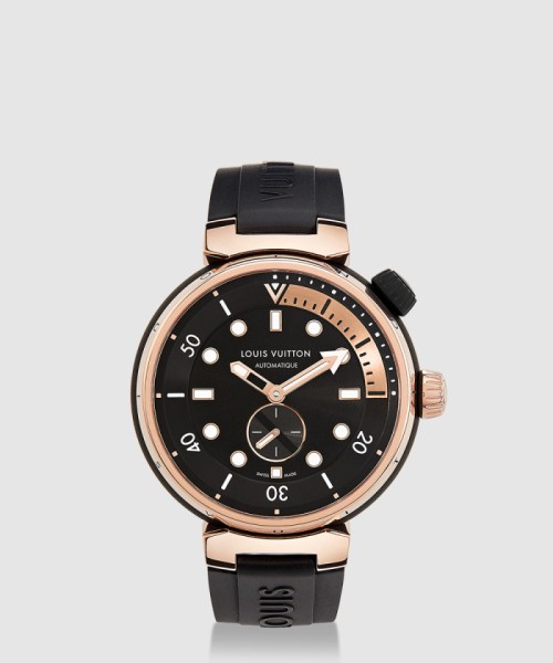 [LOUIS VUITTON-루이비통]땅부르 스트리트 다이버 워치 44 QA122Z