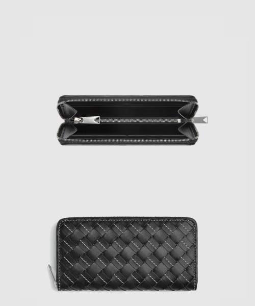 [BOTTEGA-보테가베네타]인트레치아토 지퍼월렛 749427