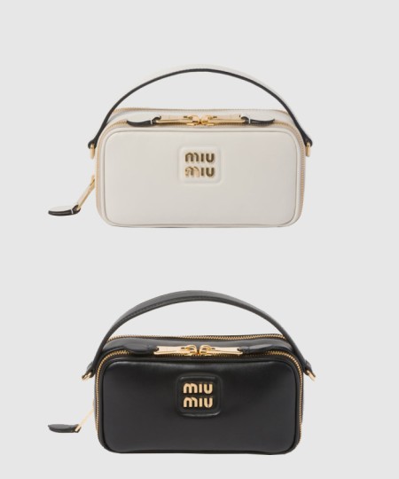 [MIUMIU-미우미우]가죽 숄더백 5BH229