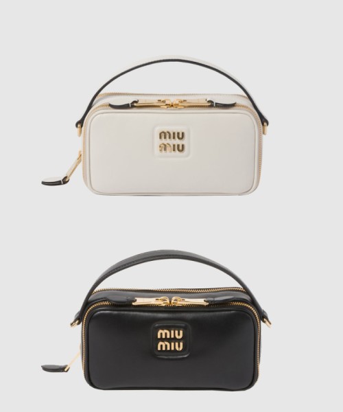 [MIUMIU-미우미우]가죽 숄더백 5BH229