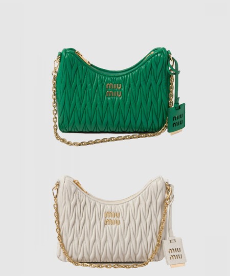 [MIUMIU-미우미우]마테라쎄 나파 숄더백 5BH211